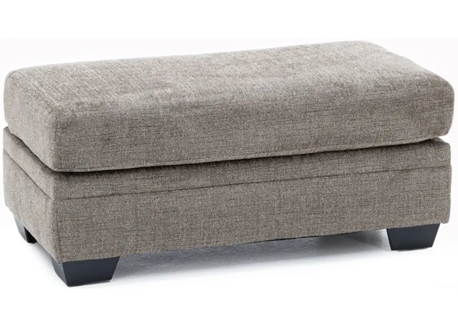 Harvey Wide Ottoman in Nutmeg