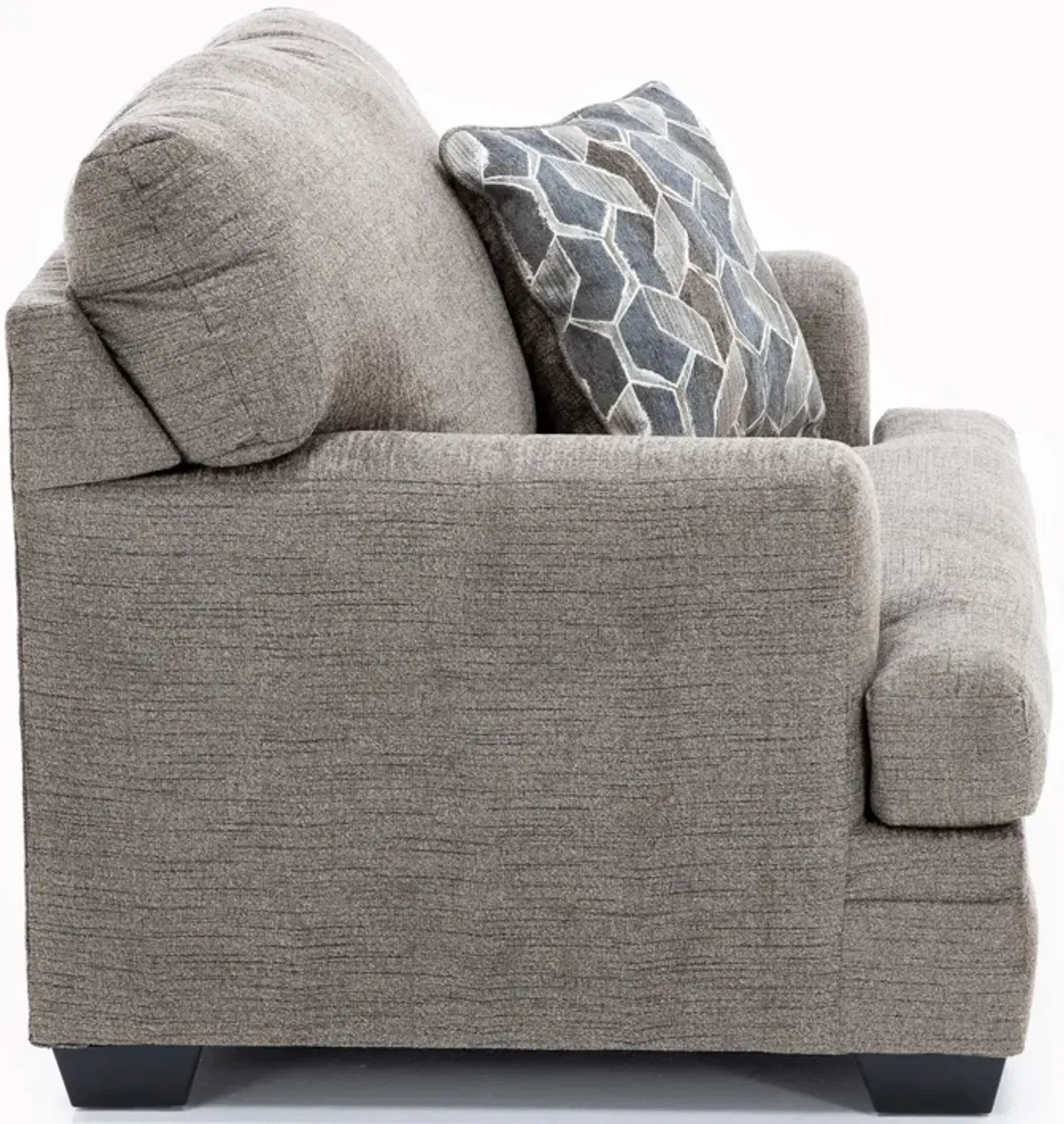 Harvey Wide Chair in Nutmeg