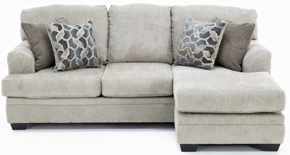 Harvey Reversible Chaise Sofa in Taupe