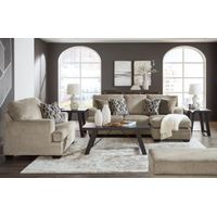 Harvey Reversible Chaise Sofa in Taupe