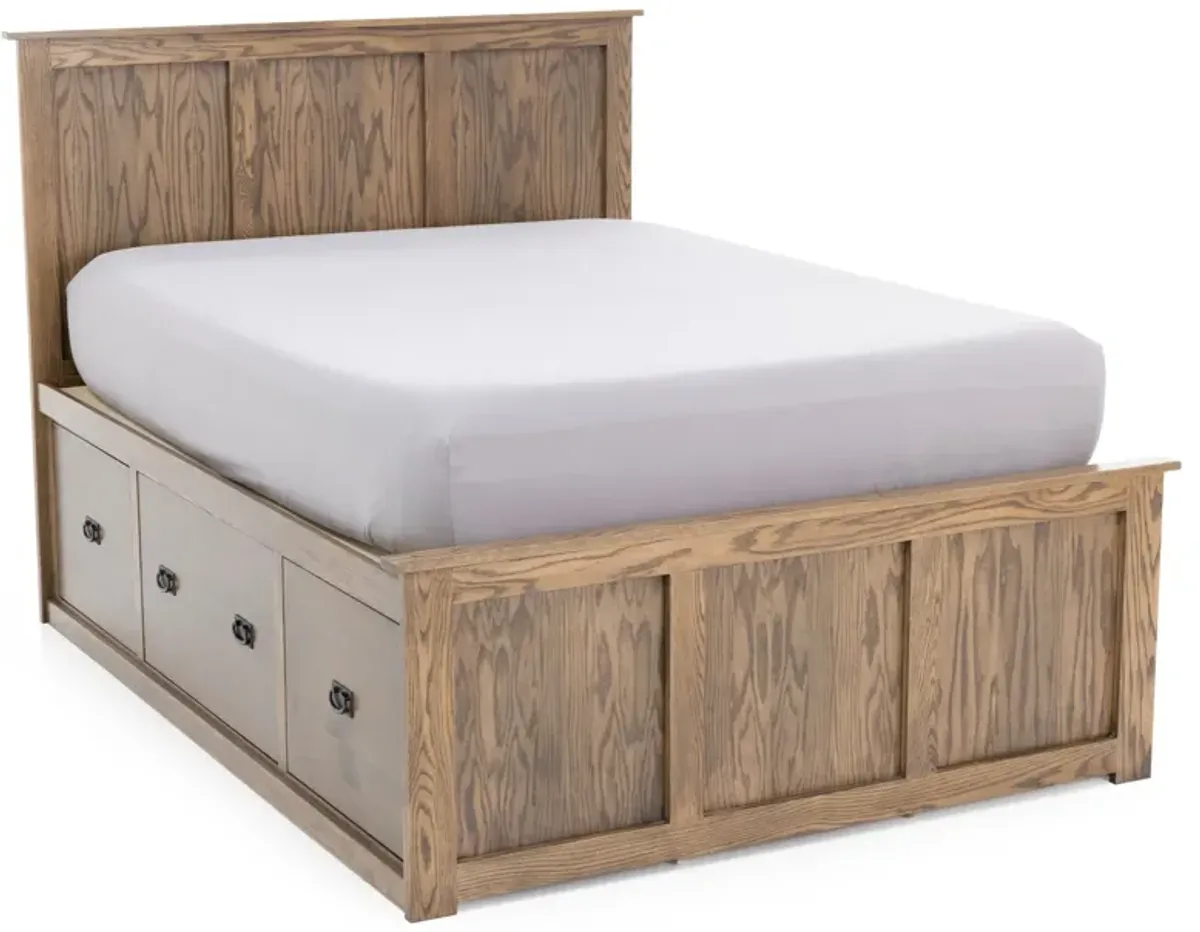 Witmer American Mission King Storage Bed