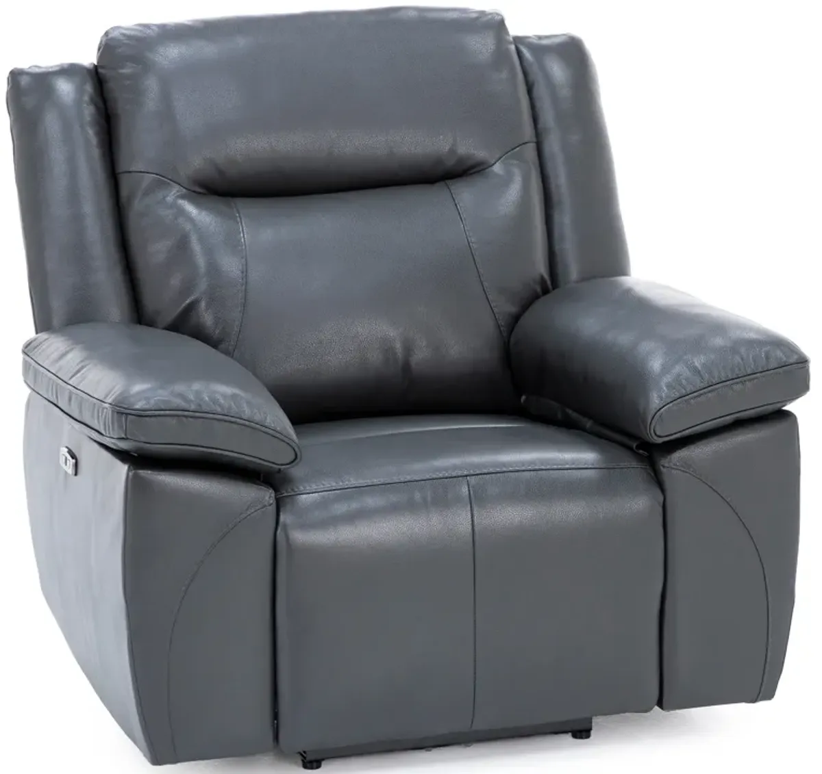 Castle Leather Power Headrest Recliner