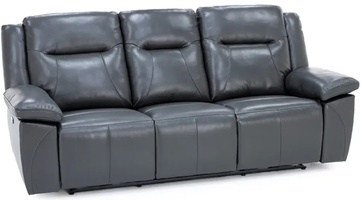 Castle Leather Power Headrest Reclining Sofa