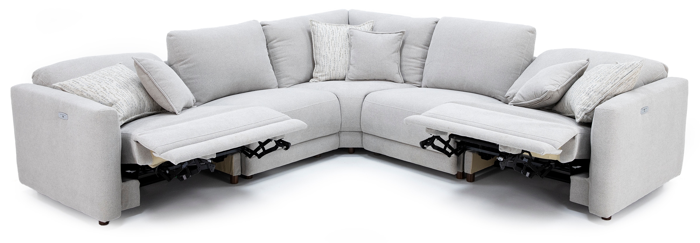 Direct Design Gavin 5-Pc. Power Reclining Modular