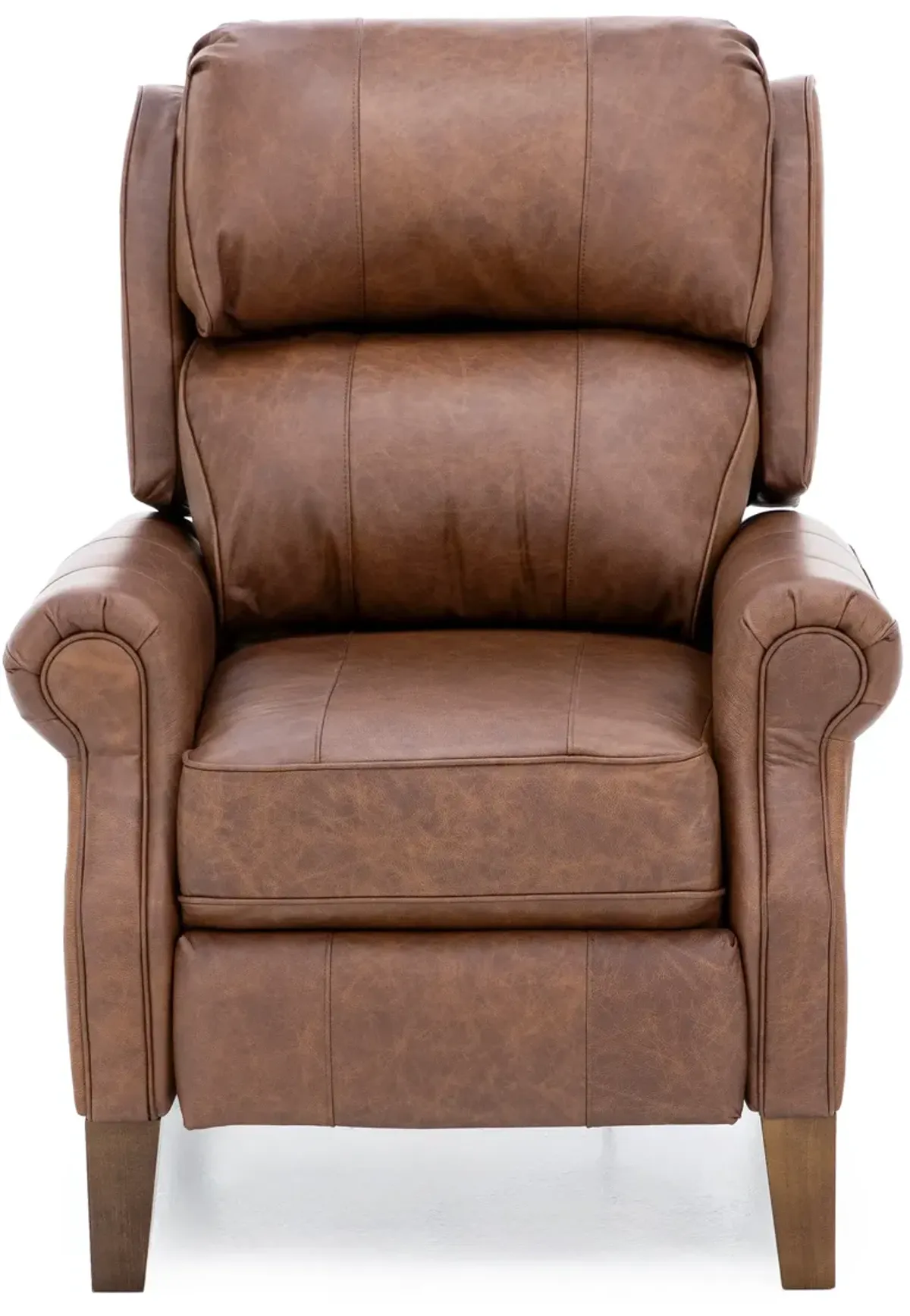 Earl Leather Power Headrest High Leg Recliner