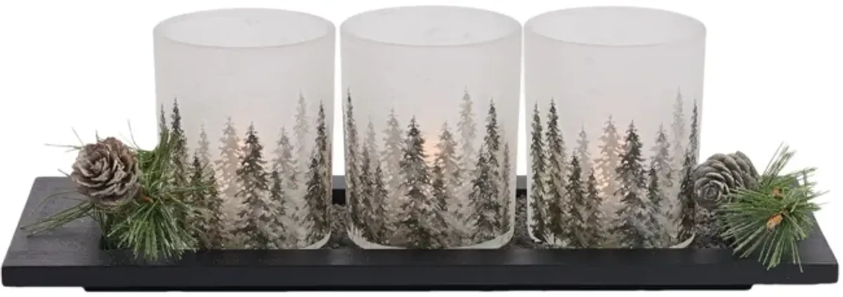 Majestic Forest Lighting Tray 12"W x 3.5"H