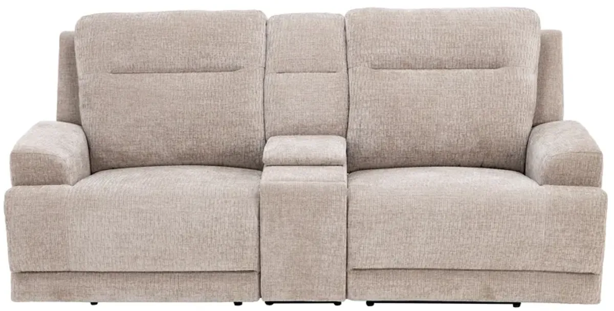 Genesis 3-Pc. Fully Loaded Reclining Console Loveseat