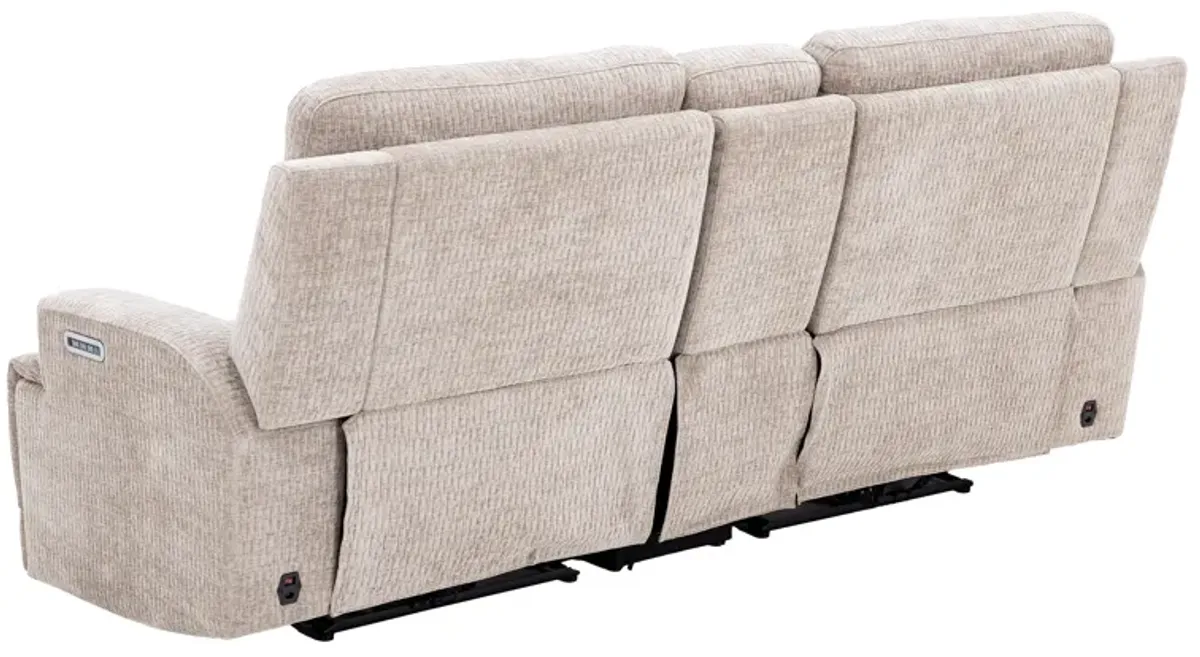 Genesis 3-Pc. Fully Loaded Reclining Console Loveseat