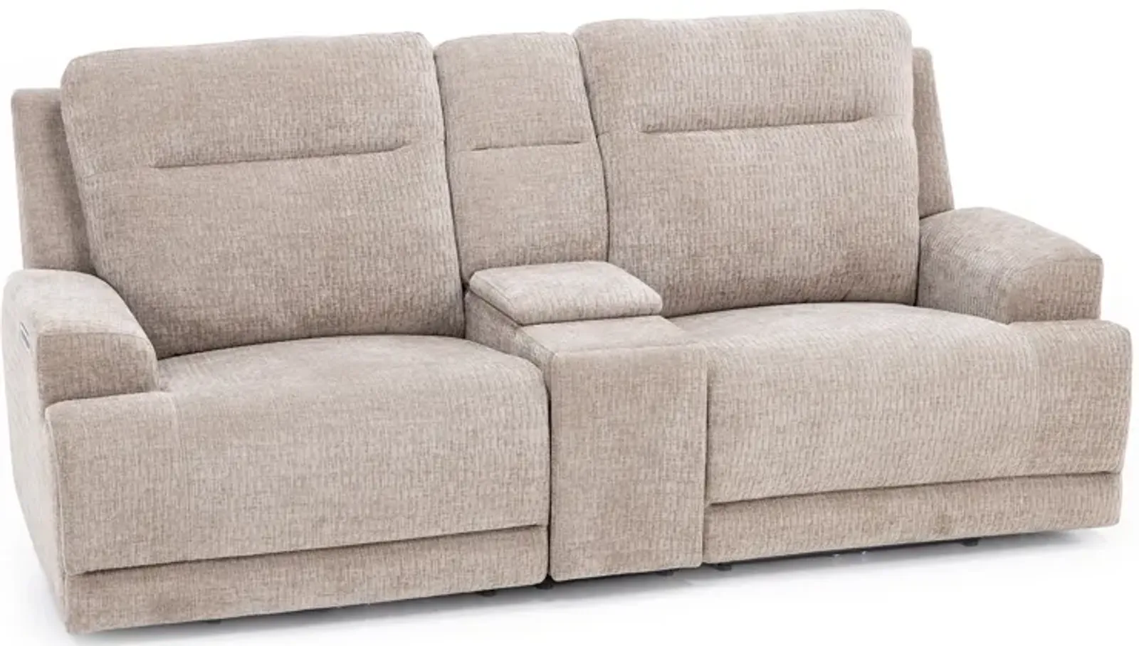 Genesis 3-Pc. Fully Loaded Reclining Console Loveseat