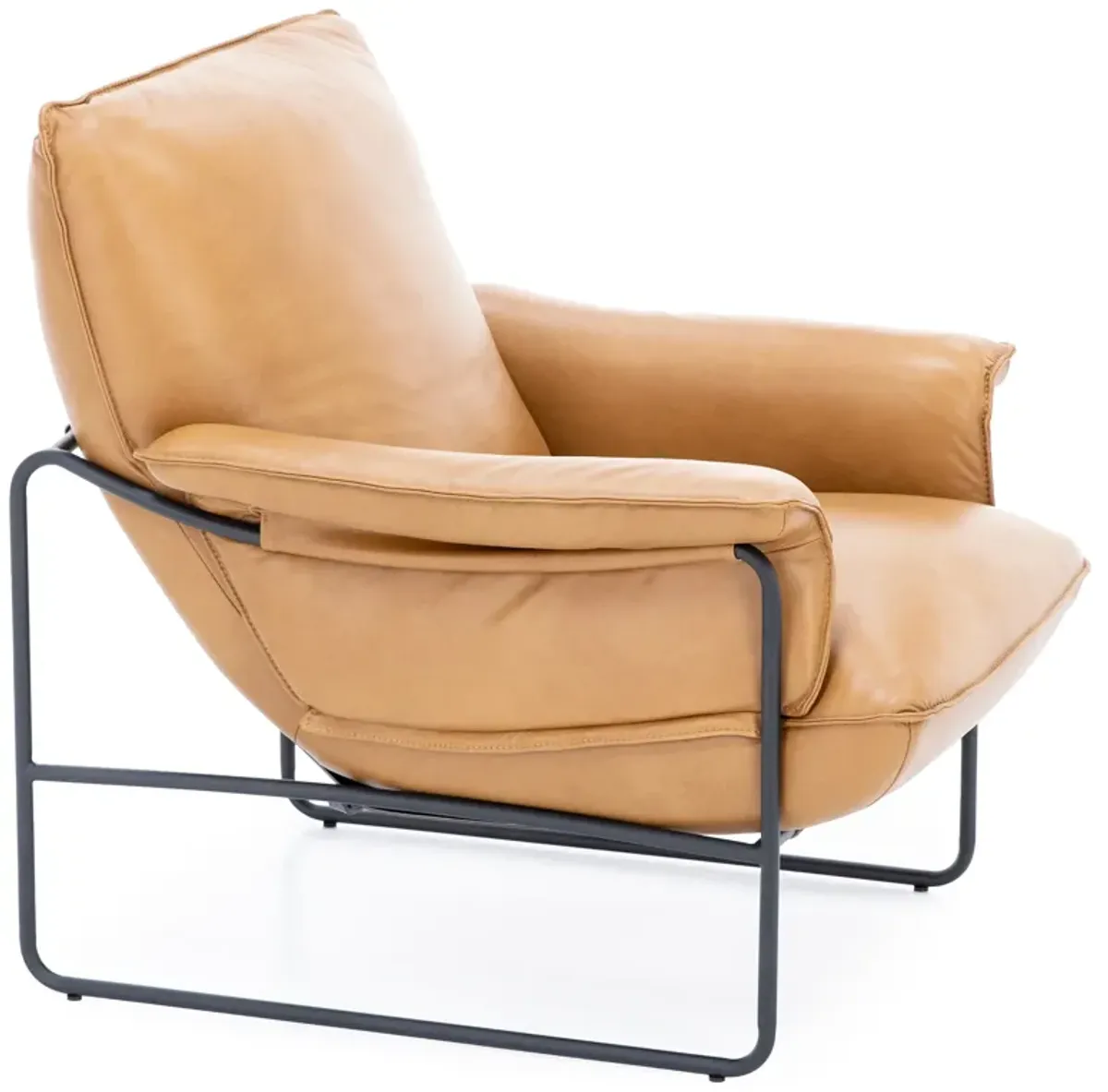 Julian Leather Accent Chair