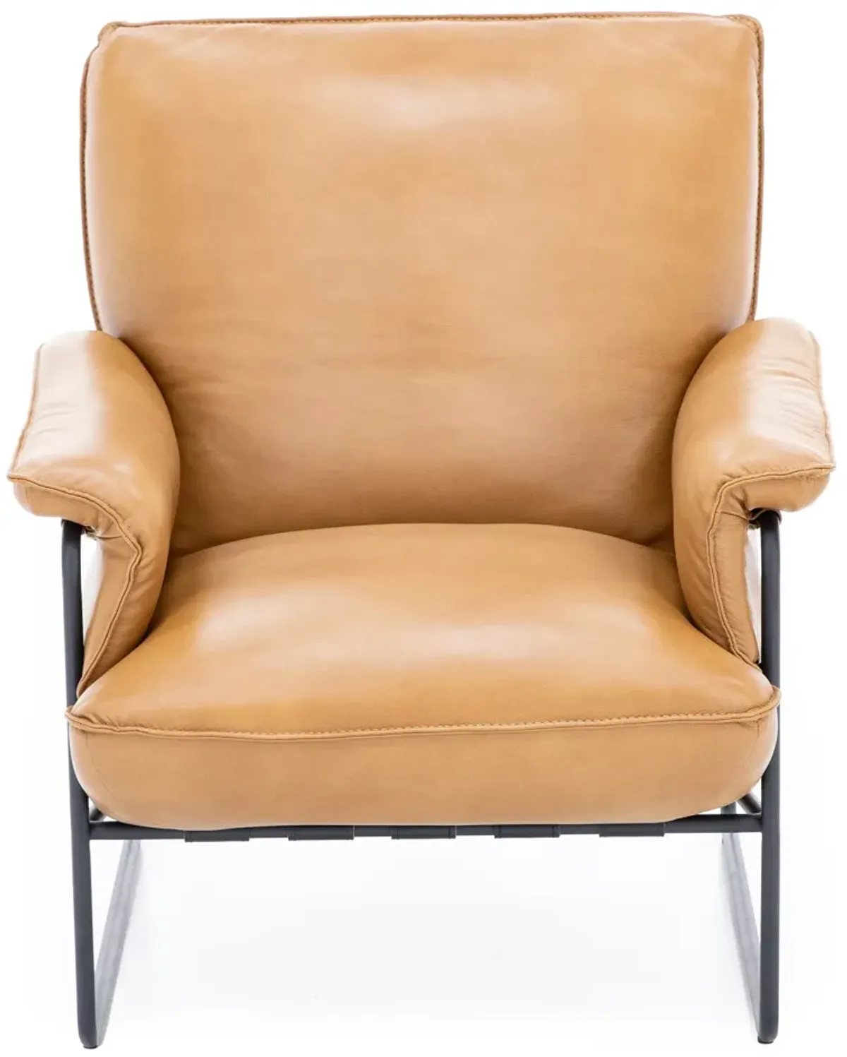 Julian Leather Accent Chair