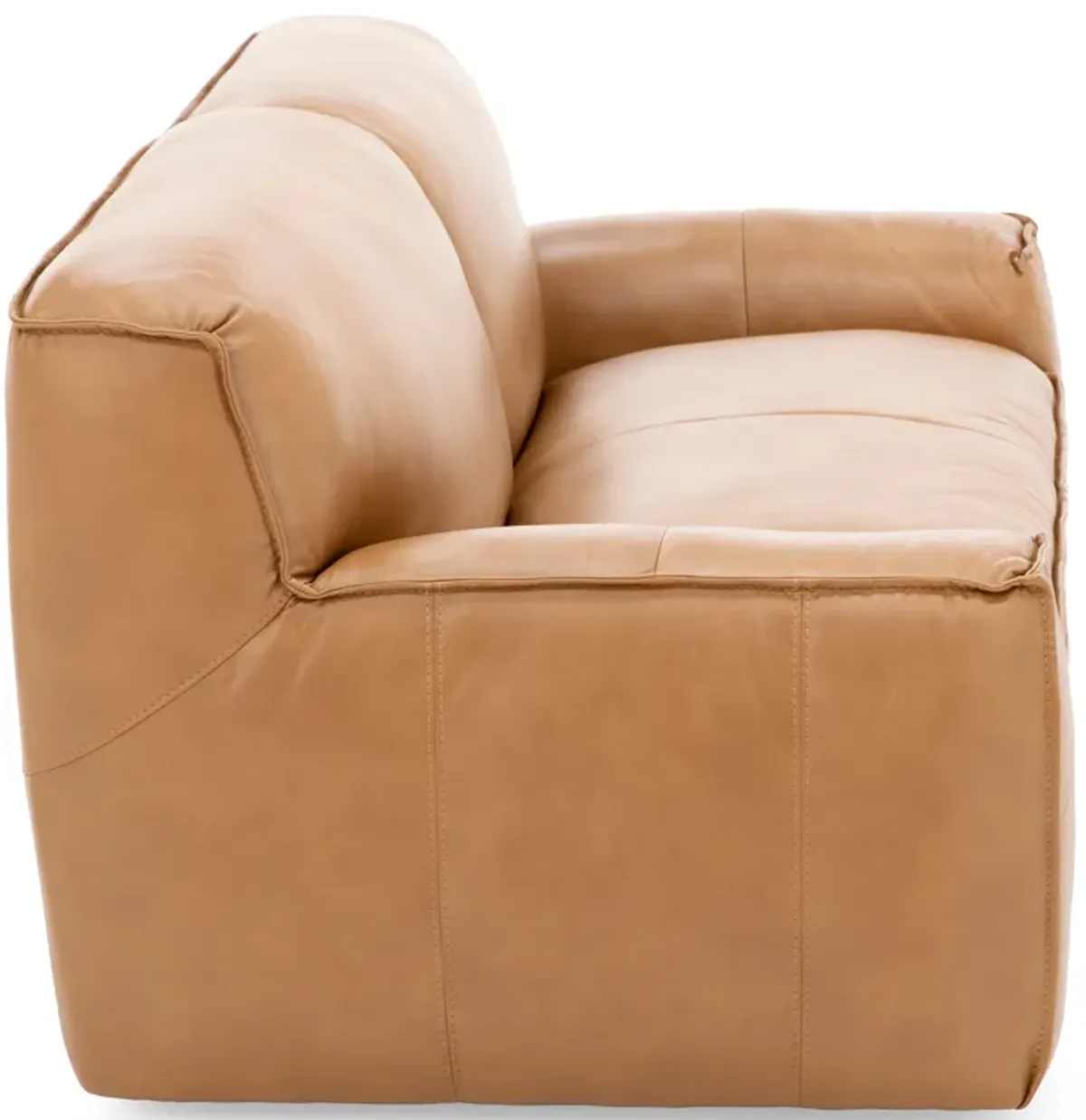 Cameron Leather Loveseat