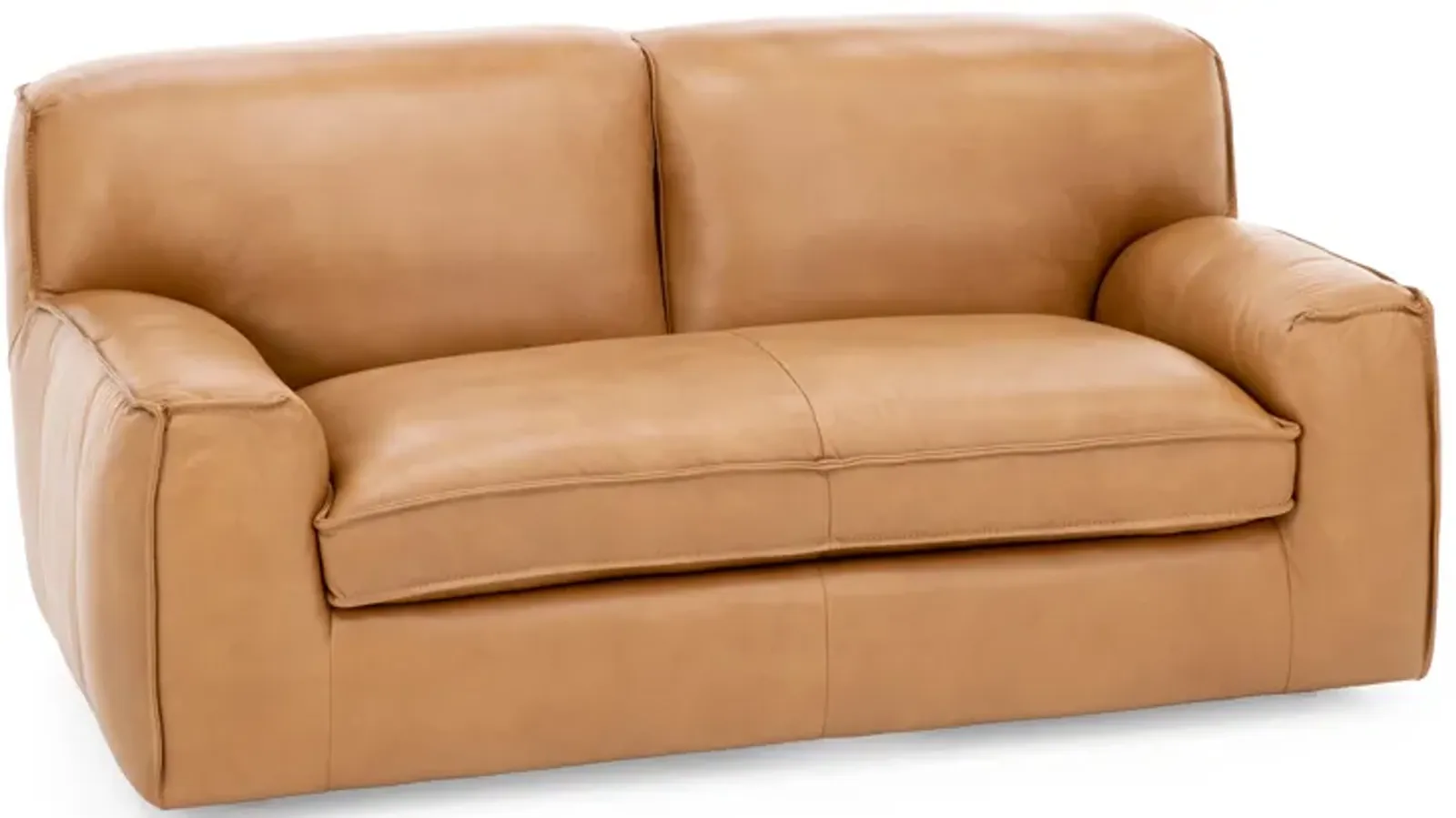 Cameron Leather Loveseat