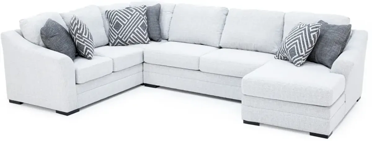 Coral 3-Pc. Sectional With Next-Gen Nuvella Performance Fabric