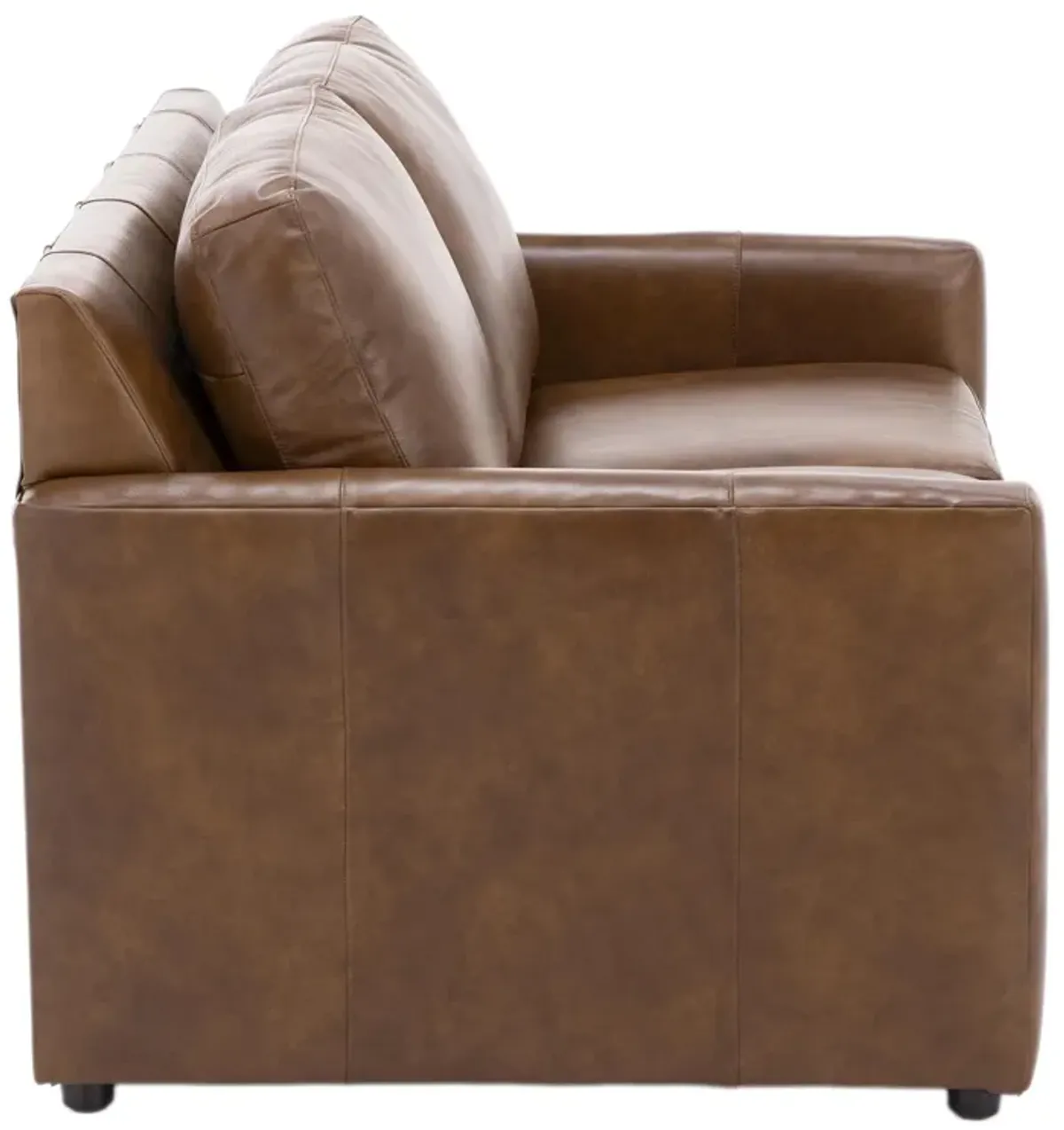 Savannah Leather Loveseat