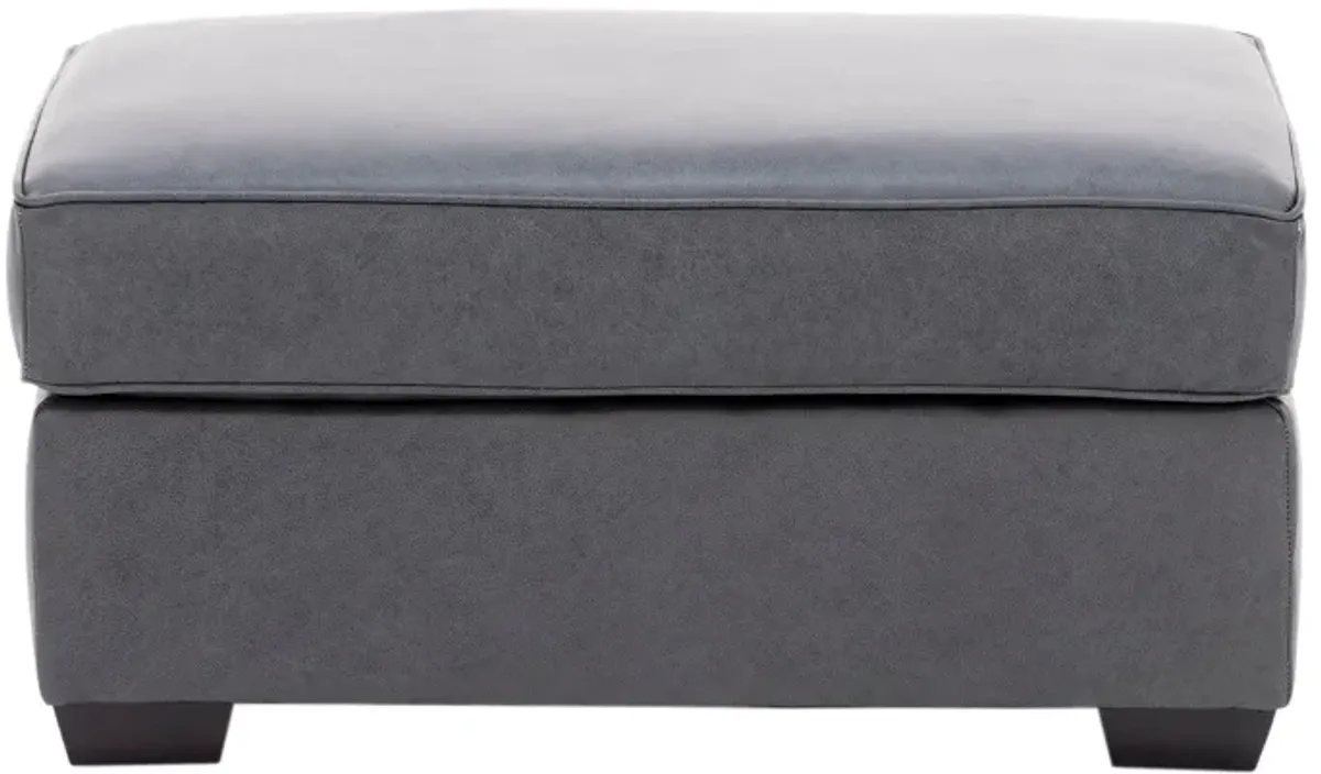 Custom Choices Kate Leather Ottoman