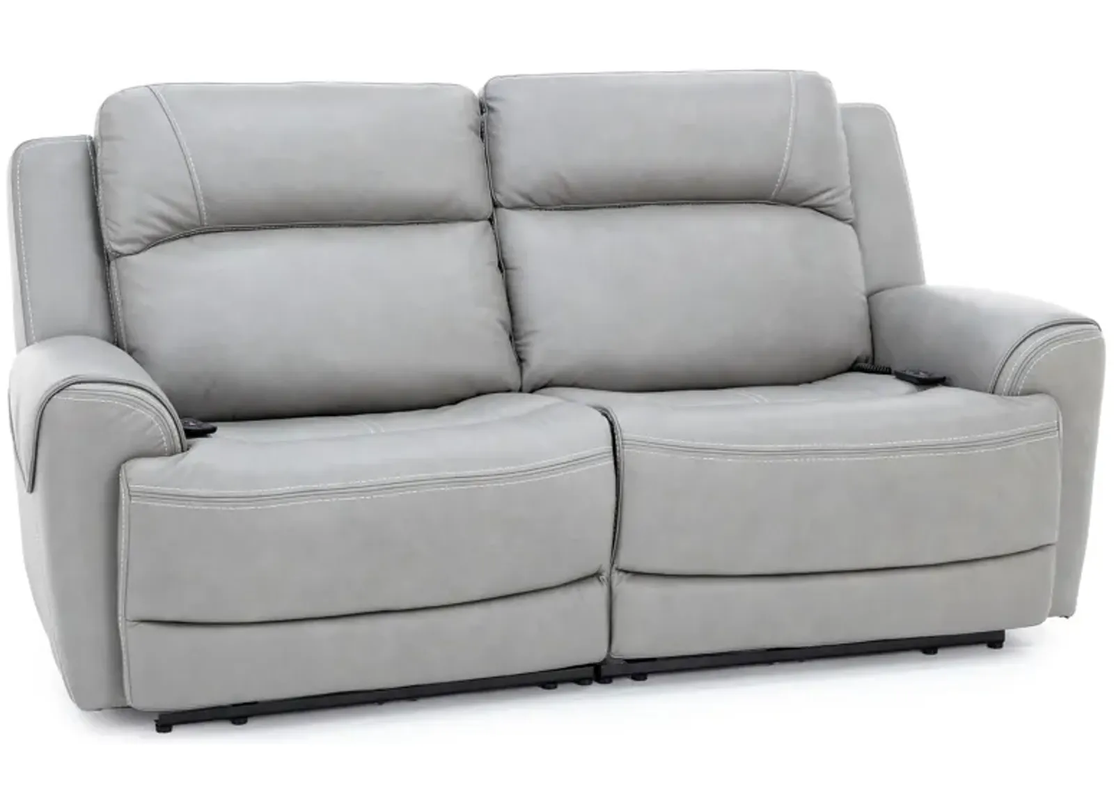 Faye Leather 2-Pc. Fully Loaded Wall Saver Reclining Loveseat with Heat and Massage