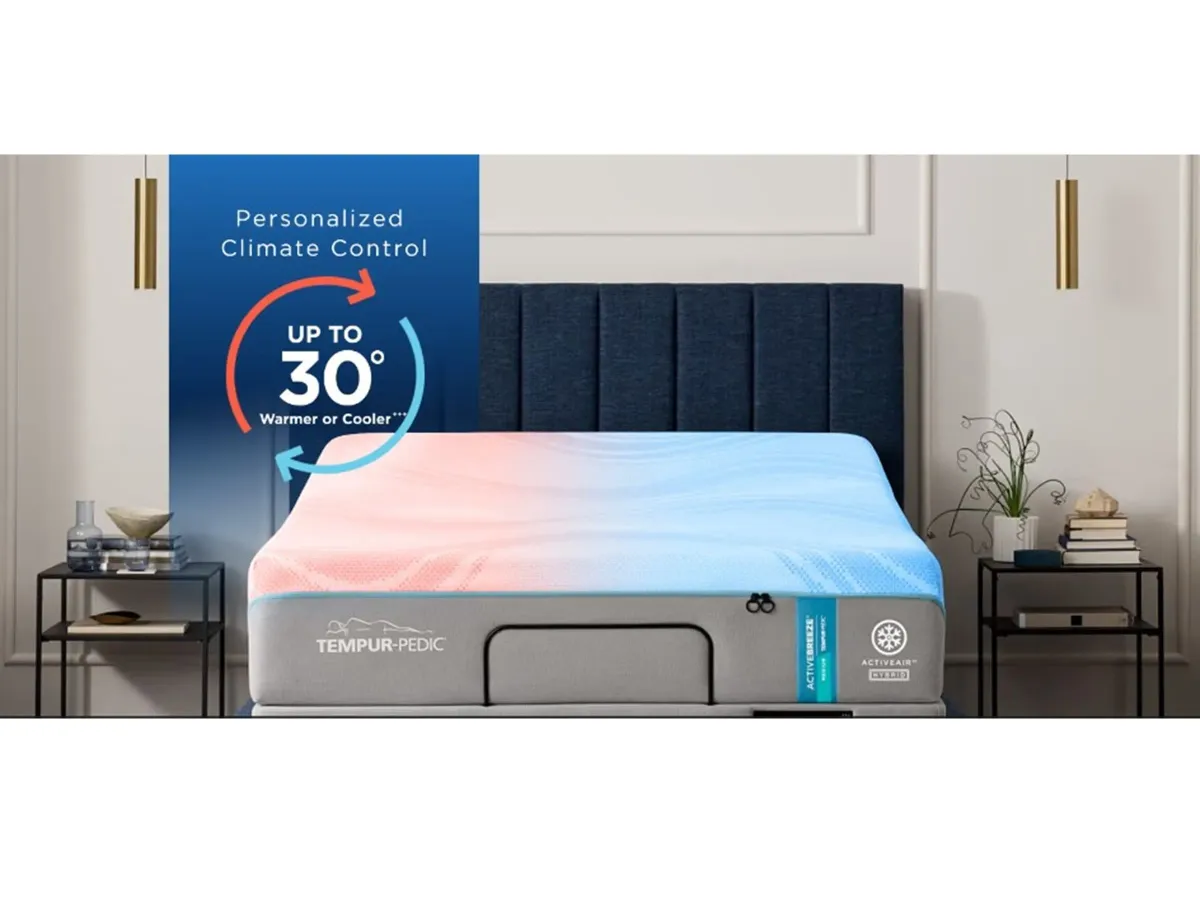 TEMPUR-ActiveBreeze King Smart Bed