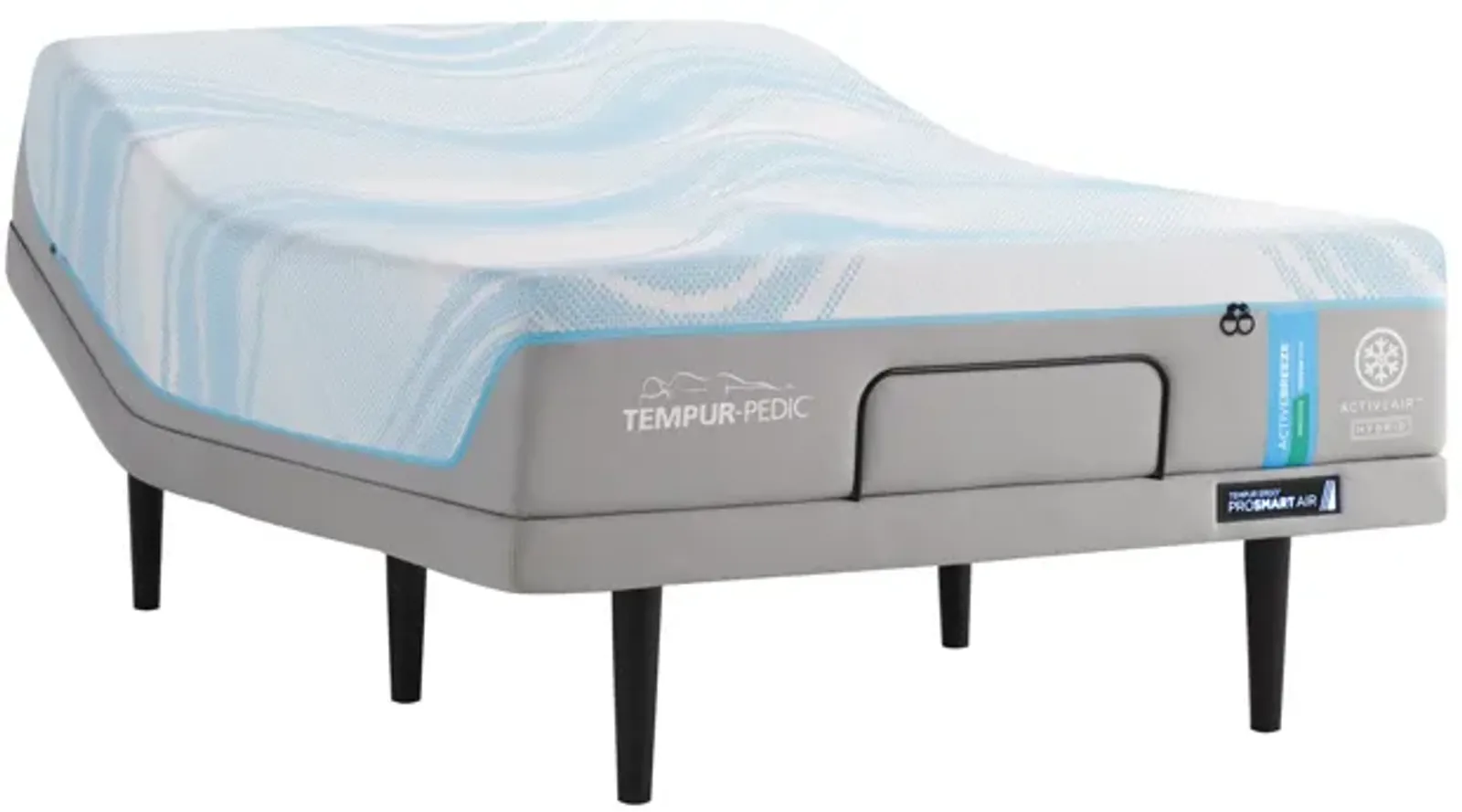 TEMPUR-ActiveBreeze King Smart Bed