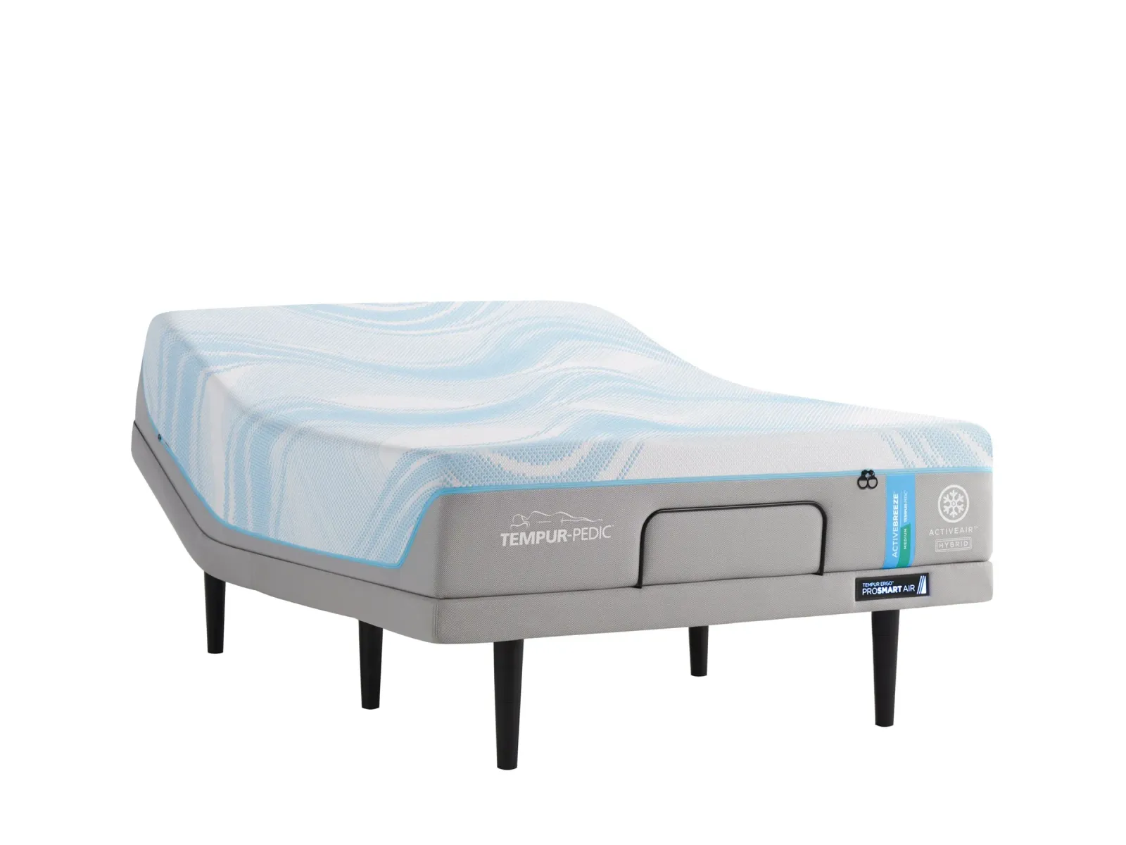 TEMPUR-ActiveBreeze California King Smart Bed