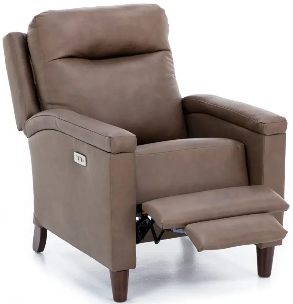 Tango Leather Power Headrest High-Leg Recliner