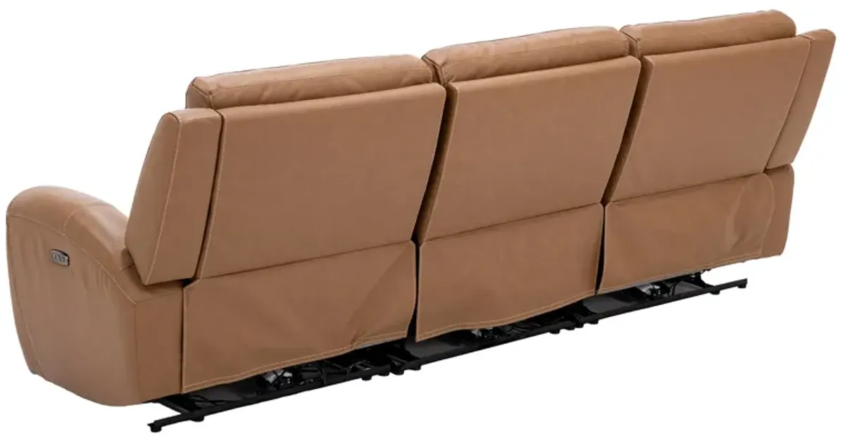 Silverado 3-Pc. Leather Power Headrest Reclining Sofa