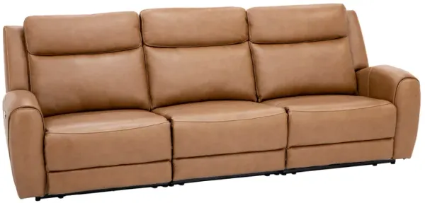 Silverado 3-Pc. Leather Power Headrest Reclining Sofa