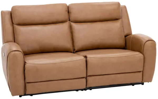 Silverado 2-Pc. Leather Power Headrest Reclining Loveseat
