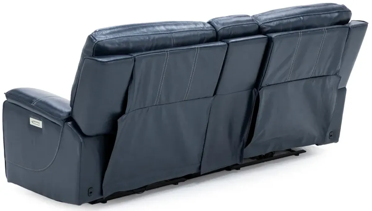 Duke 3-Pc. Leather Fully Loaded Zero Gravity Console Reclining Loveseat With Hidden Cupholders