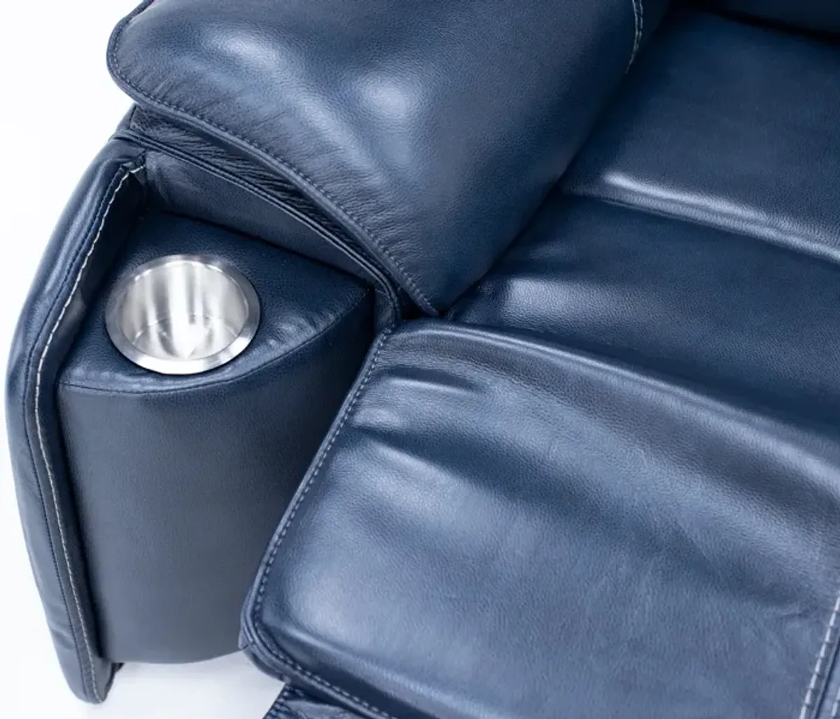 Duke 6-Pc. Leather Fully Loaded Zero Gravity Reclining Modular With Hidden Cupholders
