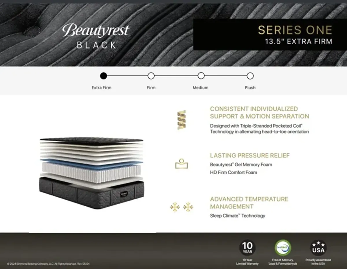 Beautyrest Black Series 1 Extra Firm King Mattress