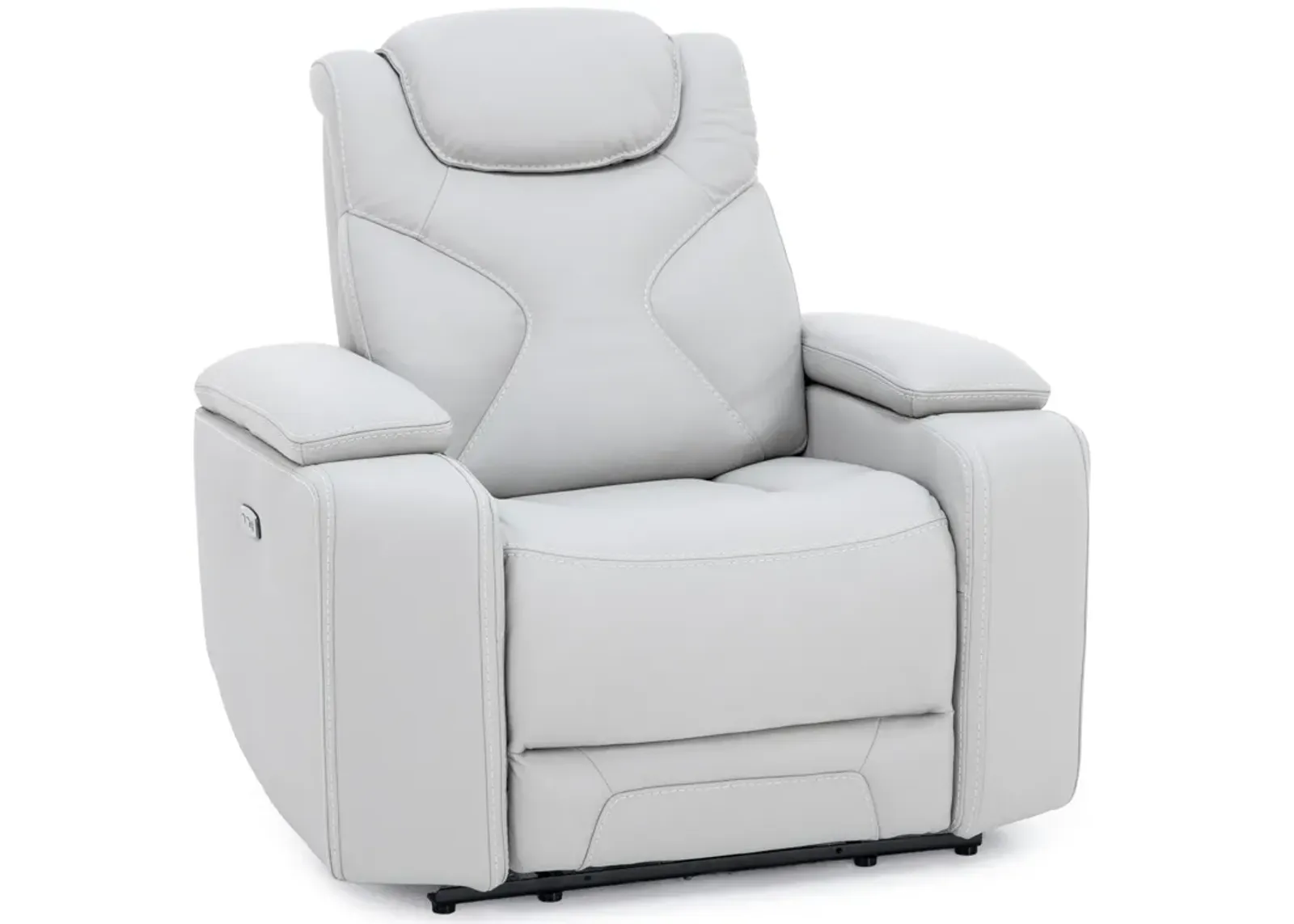 Jet Set Leather Power Headrest Zero Gravity Recliner