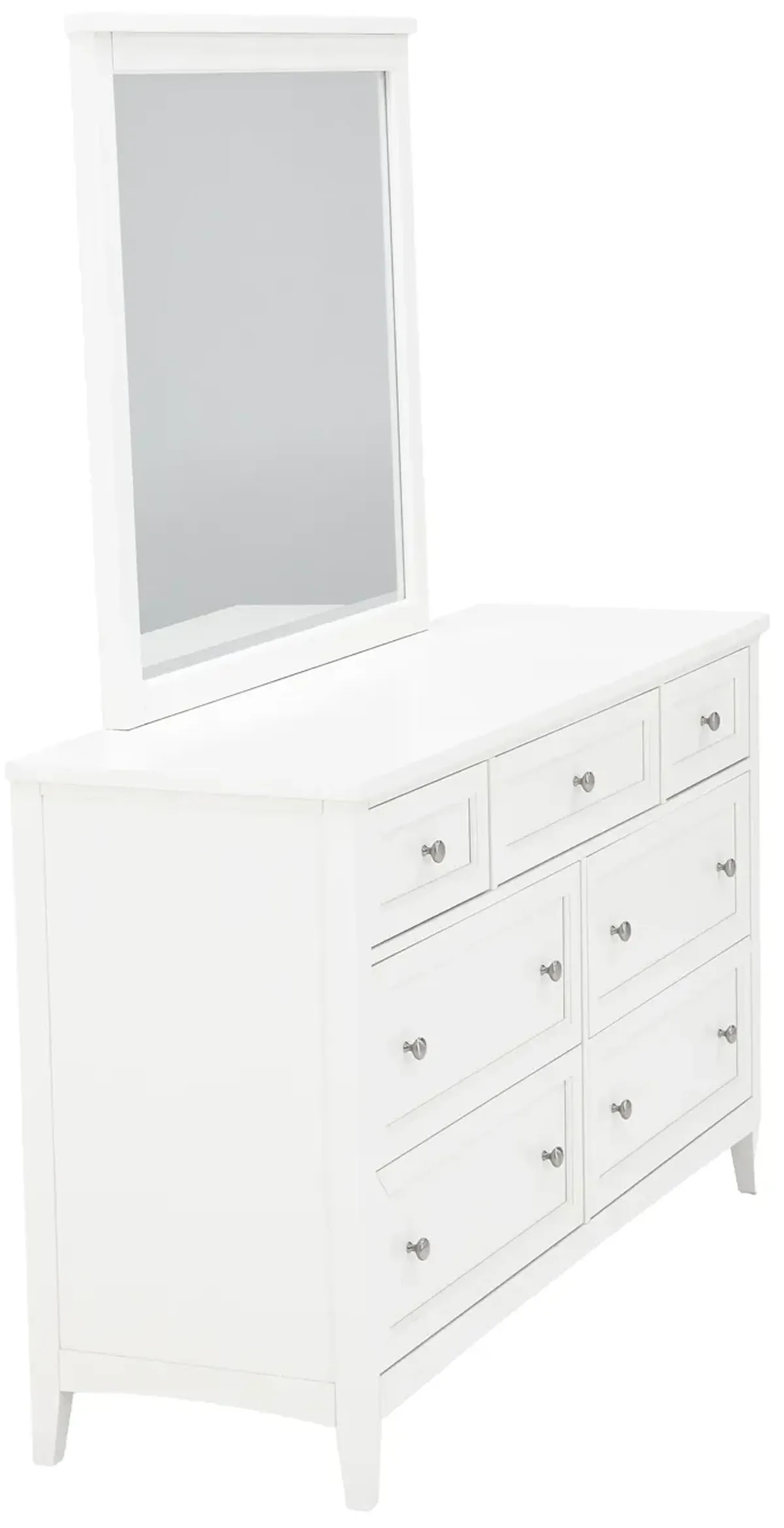 Spencer Mirror In White