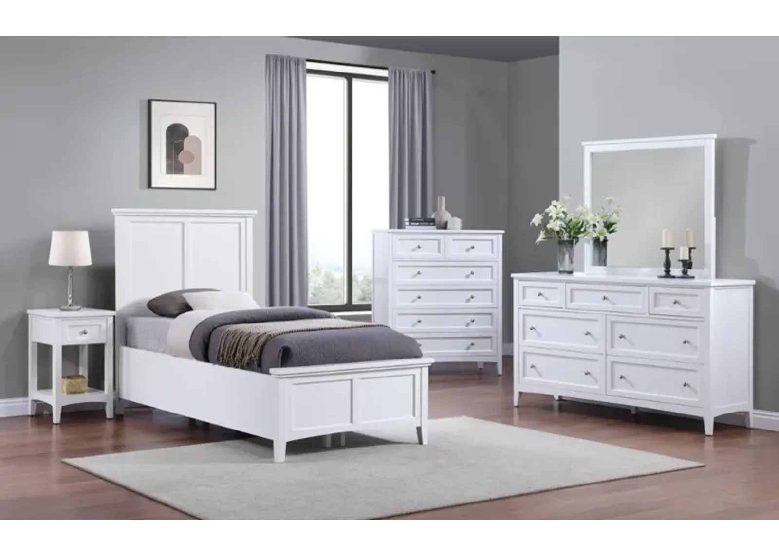 Spencer Twin Panel Bed