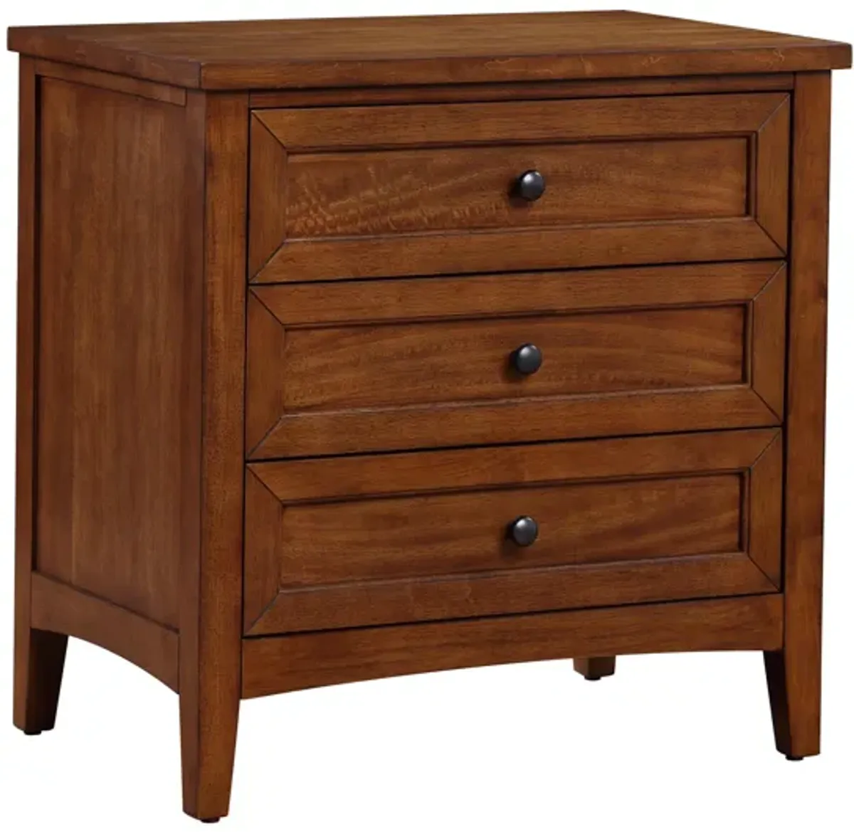 Spencer Three Drawer Nightstand