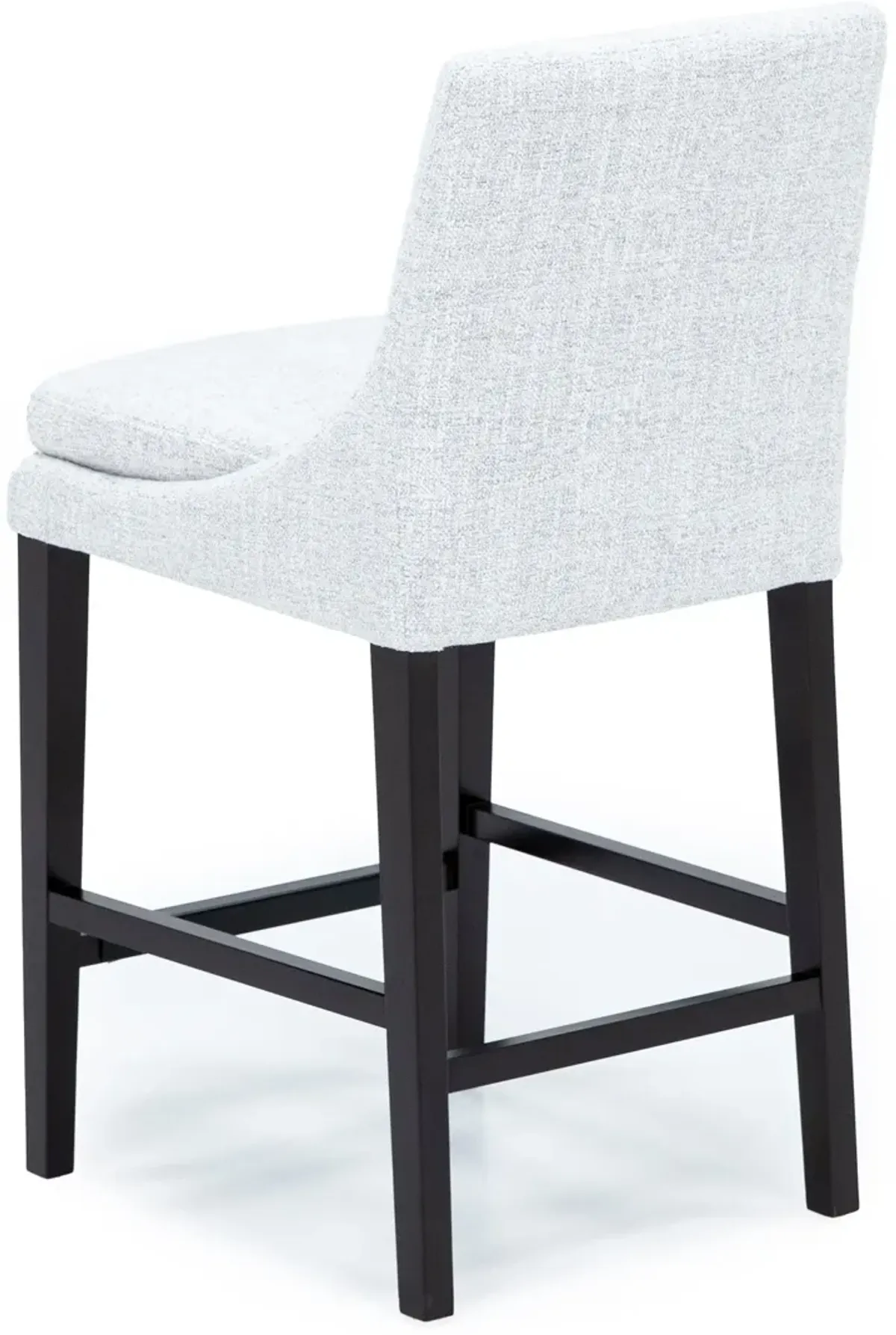 Aden 26" Counter Upholstered Stool In Coffee Cloud