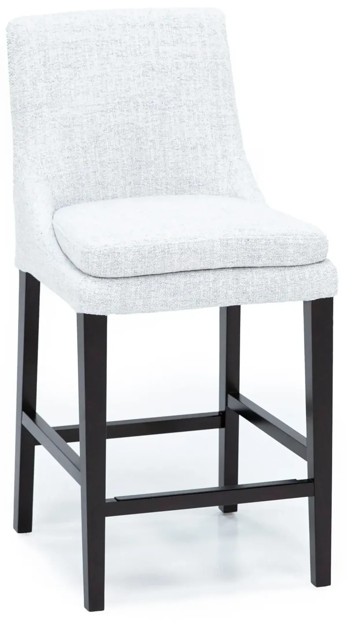 Aden 26" Counter Upholstered Stool In Coffee Cloud