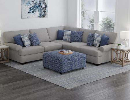 Hickory Homestead 2-Pc. Sectional in Wool