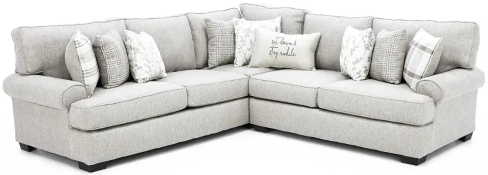 Hickory Homestead 2-Pc. Sectional in Rafita