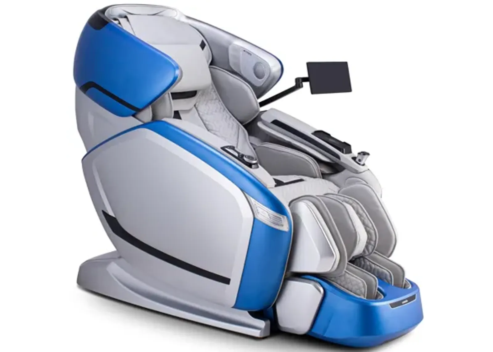 Quantum Massage Chair in Blue/Silver Combo