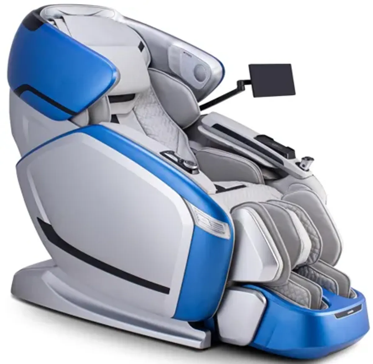 Quantum Massage Chair in Blue/Silver Combo