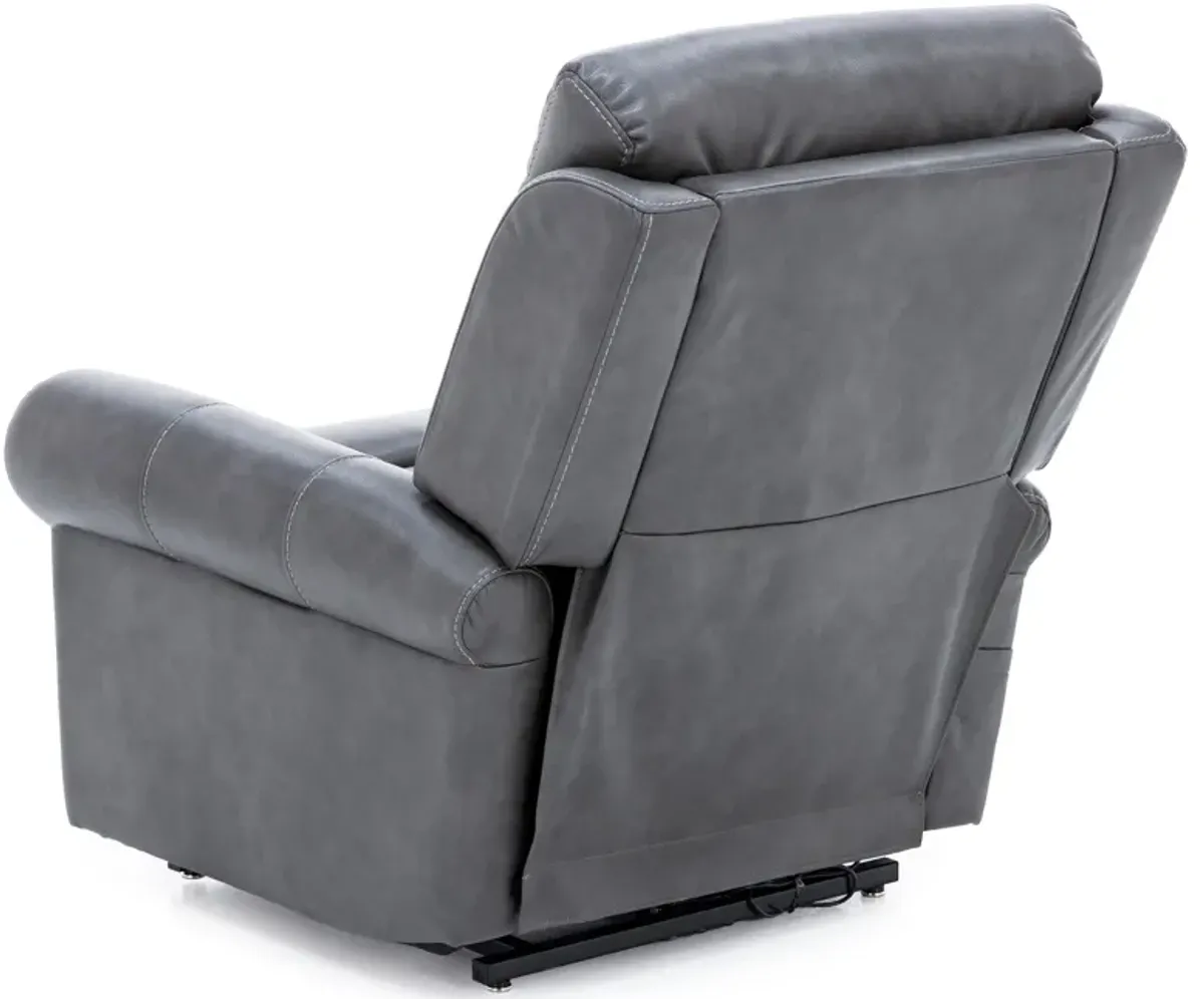 Mosaic Power Headrest Lift Chair in Grey