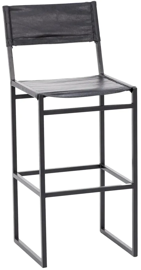 Remy 30" Leather Bar Stool
