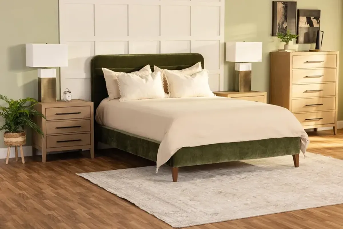 Classic 50" Queen Upholstered Bed