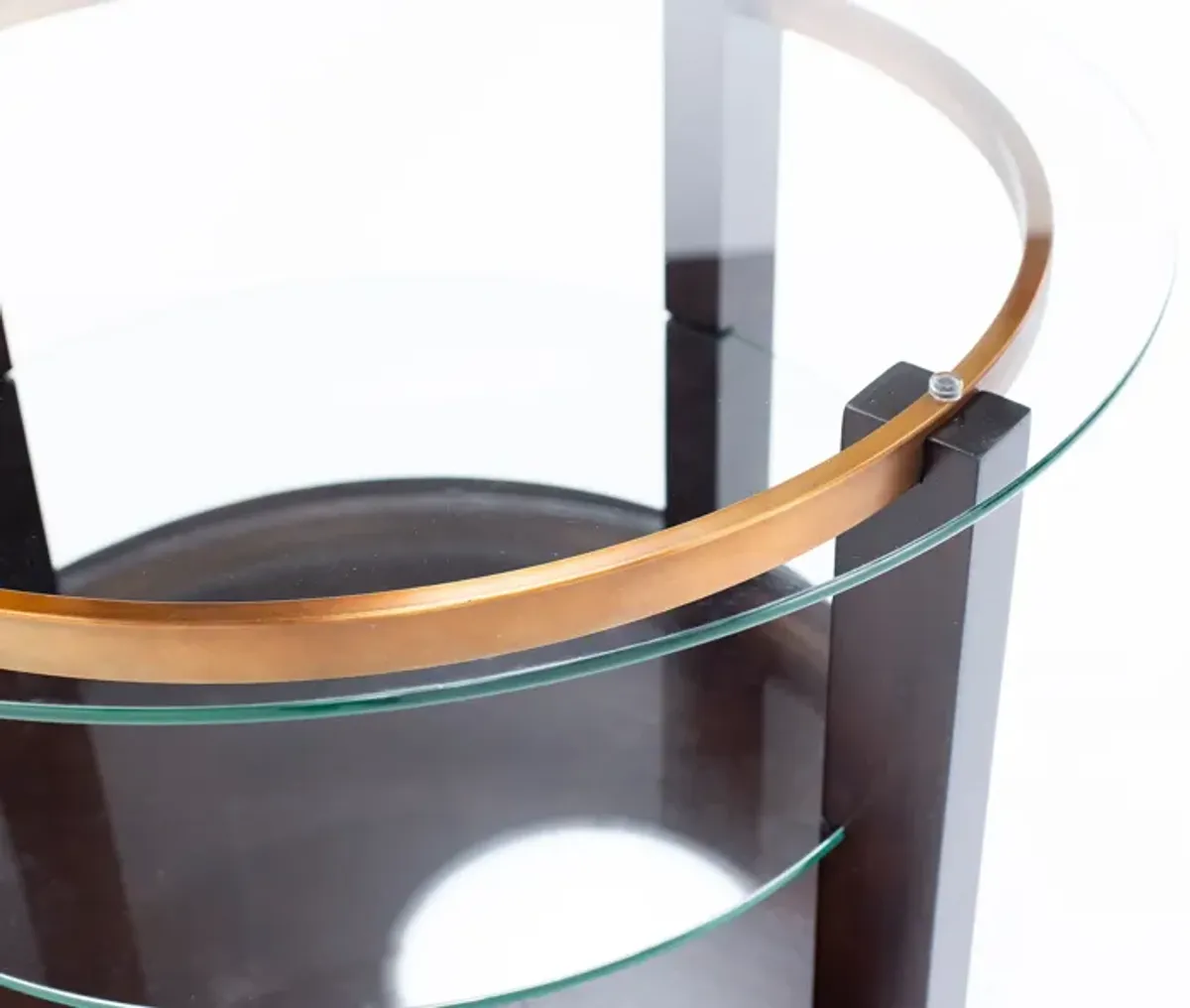 Metallic End Table