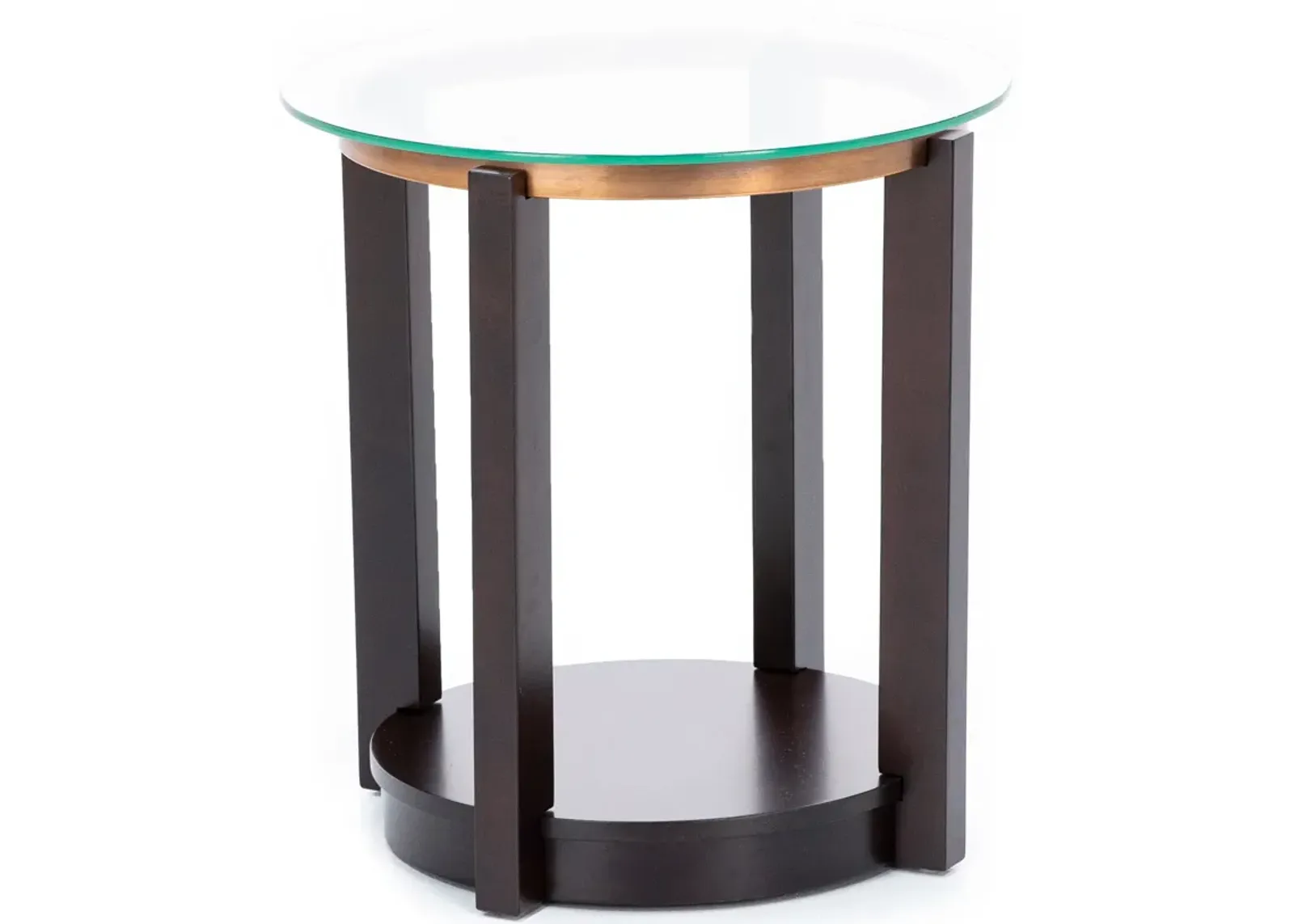 Metallic End Table