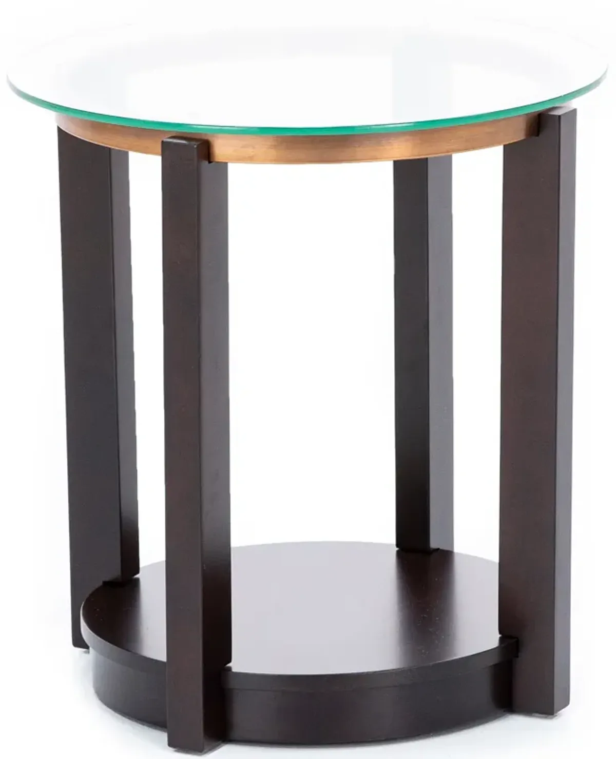 Metallic End Table