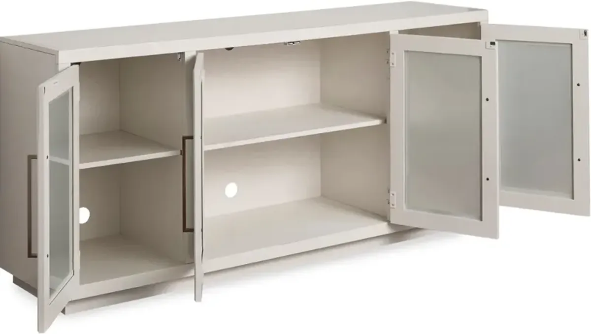 Frost White 66" Console