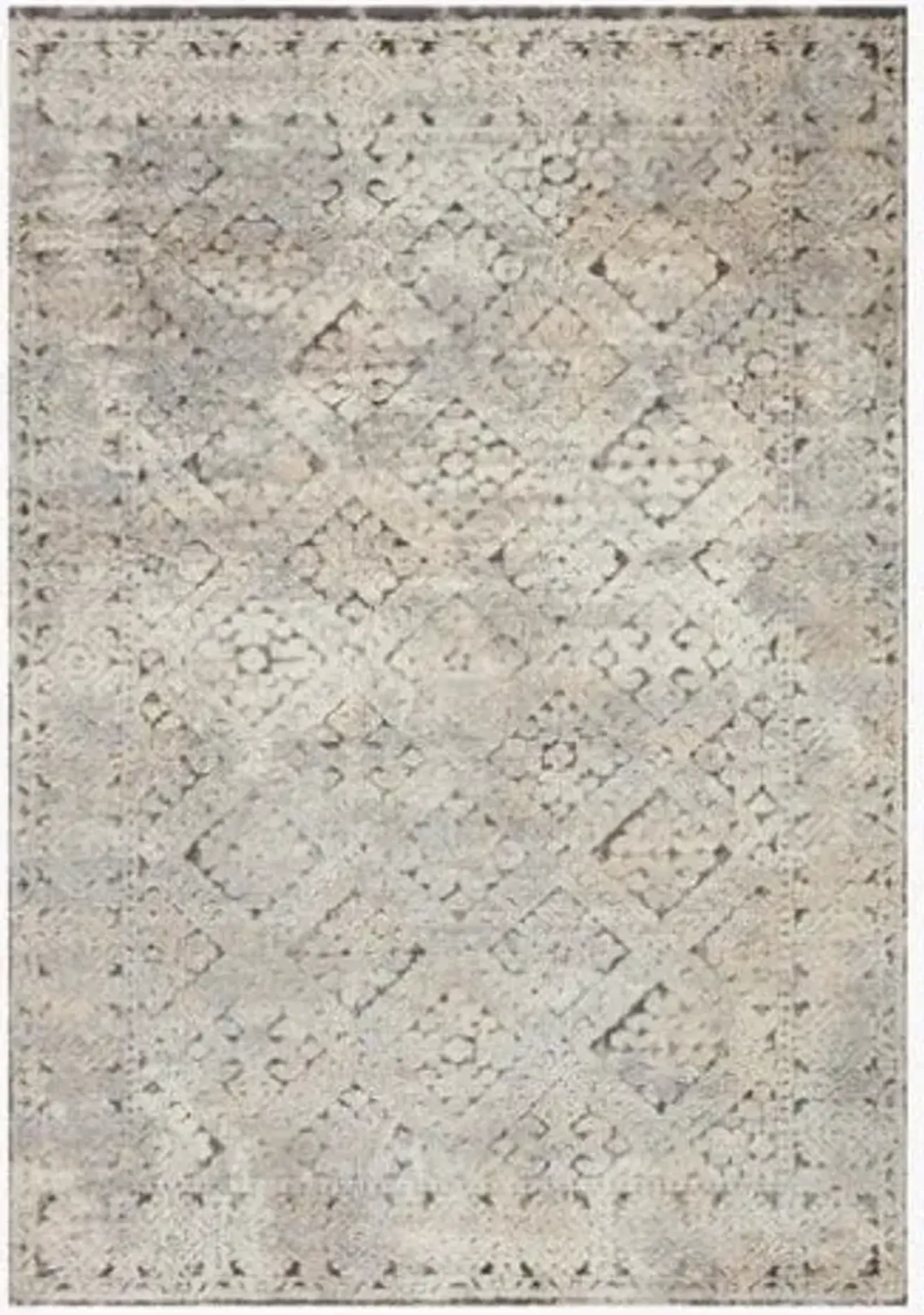 Theory Grey/Sand Area Rug 9'6"W x 13'L