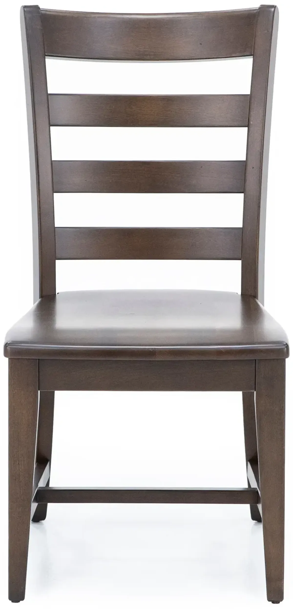 Kincaid Kafe Ladderback Side Chair Wood Seat